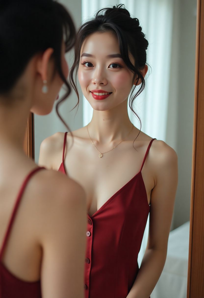 老街坊在客厅体验超高清电视